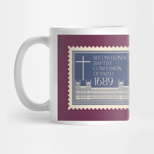 Reformed christian art. Second London Baptist Confession of Faith - 1689. Mug